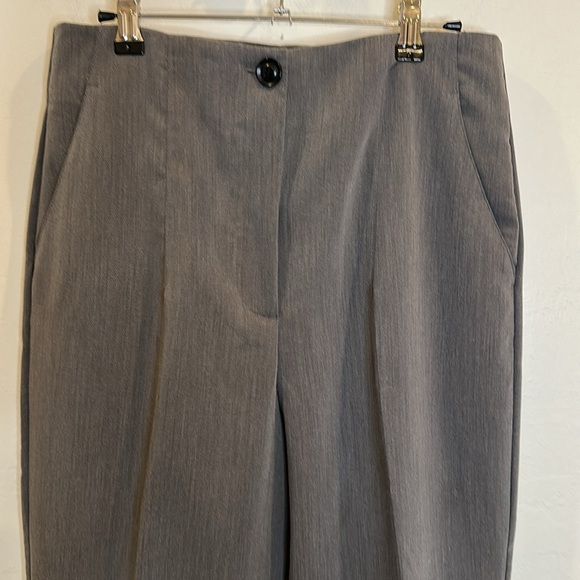 ZARA WIDE LEG TROUSER IN DARK GREY SIZE LARGE EXC CONDITION - Picture 3 of 9